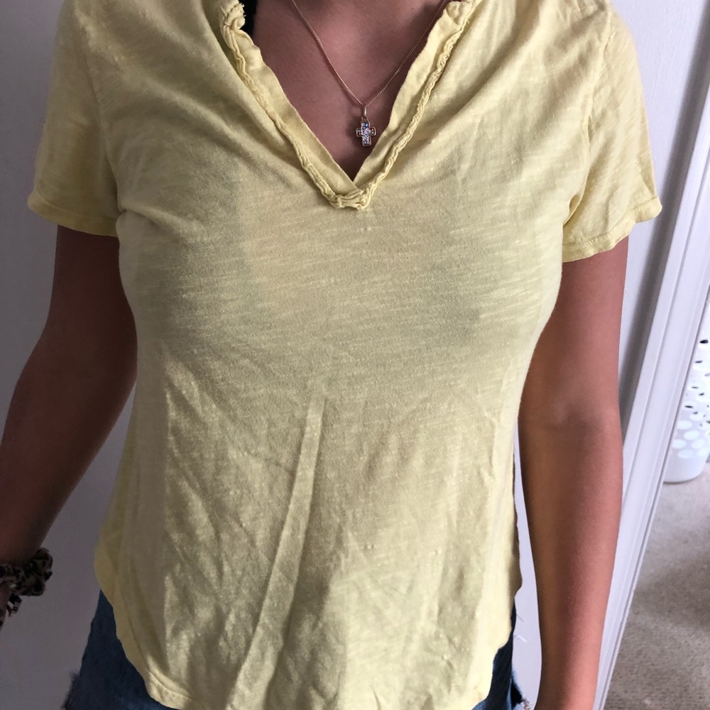 Yellow T-shirt